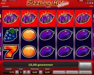 sizzlng hot automat spielen